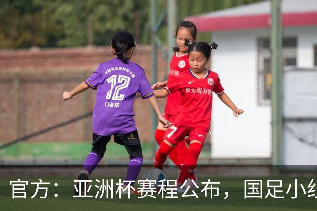 官方：亚洲杯赛程公布，国足小组赛均为北京时间21:30开球